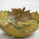 Bowl Autumn maple. Bowls. Elena Zaychenko - Lenzay Ceramics. My Livemaster. Фото №5