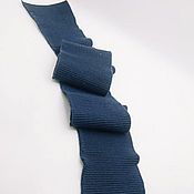 Материалы для творчества handmade. Livemaster - original item Braid: Blue viscose garters. Handmade.