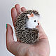 Brooch Hedgehog, Brooches, Moscow,  Фото №1