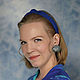 Porcelain stud earrings 'Sea breeze'. Stud earrings. KASTdecor. Online shopping on My Livemaster.  Фото №2