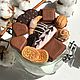 Заказать Вкусная банка  с декором выпечка и шоколадки из полимерной глины. Мастерская Эльмиры Тореевой. Ярмарка Мастеров. . Банки Фото №3