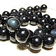 Order Obsidian rainbow smooth ball 12 mm. Elena (luxury-fittings). Livemaster. . Beads1 Фото №3