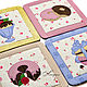 Set of potholders - ' Pirozhenki '. Potholders. Naughty FancyWork (applique4you). My Livemaster. Фото №6