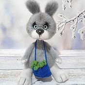 Куклы и игрушки handmade. Livemaster - original item Soft toys: Hare with carrot, symbol 2023. Handmade.