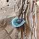 Ларимар. Кабошон 7. Кабошоны. Gems for Art (Indianstones). Ярмарка Мастеров.  Фото №6