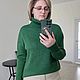 Свитер из мериноса. Свитеры. AV knitwear. Ярмарка Мастеров.  Фото №6