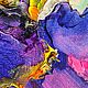 Картина маслом цветы абстракция Фиолетовые цветы. Картины. Картины Наталии и Елены (NataLenaArt). Ярмарка Мастеров.  Фото №4