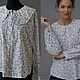 Винтаж: Премиум.Блуза в стиле бохо редкость,английский брэнд The shirt company, Блузки винтажные, Балаково,  Фото №1