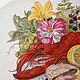 Блюдо для подачи раков и креветок. Блюдо. Надежда Горева (ornamenty). Интернет-магазин Ярмарка Мастеров.  Фото №2