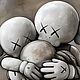 Картины в современном стиле Kaws Современное искусство. Картины. Картины маслом на заказ Оригинальные. Ярмарка Мастеров.  Фото №6