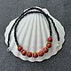 Заказать Колье чокер из красной яшмы. Vadjra-jewelry. Ярмарка Мастеров. . Колье Фото №3