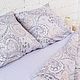 Paisley bedding sets.Paisley Linen Duvet Cover Set. 100% cotton. Bedding sets. Daria. Unique linen bedding sets. My Livemaster. Фото №4