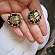 Винтаж: Клипсы Chanel. Серьги винтажные. This vintage ladies!. Ярмарка Мастеров.  Фото №4