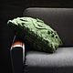 Pistachio pillow knitted Pillow decorative Pillow on the sofa. Pillow. Ira Pugach (pompon). My Livemaster. Фото №4