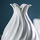 Ваза "Zefir White M" керамика. Vases. Hill & Mill. My Livemaster. Фото №5