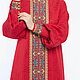 Платье в русском стиле. Платья. Дом русской одежды В.Аверьяновой (slavmoda). Ярмарка Мастеров.  Фото №6
