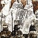Заказать «Шахматы. Ночь» картон/масло. Художник Сергей (sserov). Ярмарка Мастеров. . Картины Фото №3