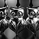   In a round dance Owls. Кольца. Delor (Aleksandr5). Ярмарка Мастеров.  Фото №4