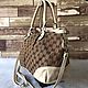Винтаж:  Gucci Sukey GG Canvas Two-Way Handbag. Сумки винтажные. Chic bags. Ярмарка Мастеров.  Фото №4