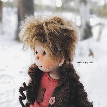 Куклы и пупсы, Авторские текстильные куклы Эльмиры Кузнецовой