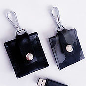 Сумки и аксессуары handmade. Livemaster - original item Flash drive bags Gifts Genuine leather. Handmade.