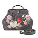 Middle bag 'rose Embroidery', Valise, St. Petersburg,  Фото №1