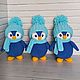 Вязаная игрушка Пингвин. Амигуруми куклы и игрушки. Цветы и подарки ручной работы. Интернет-магазин Ярмарка Мастеров.  Фото №2