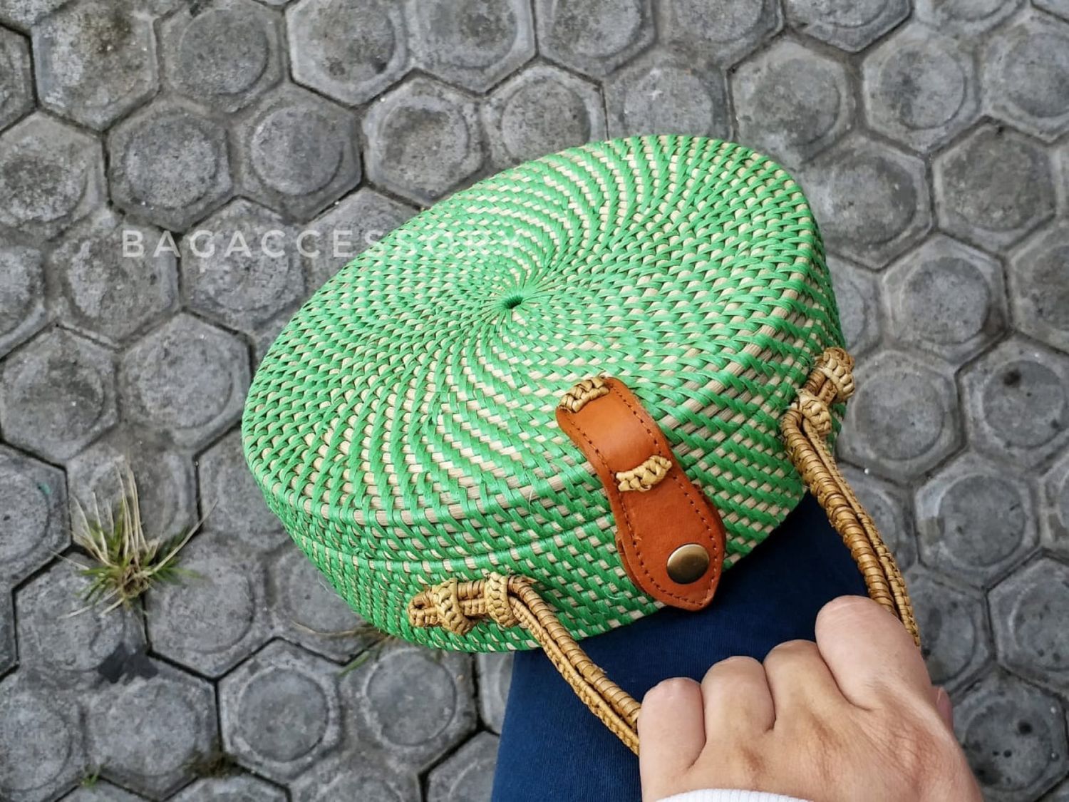 Плетёные сумки из ротанга