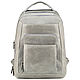 Leather backpack 'Marvin' (gray crazy), Backpacks, St. Petersburg,  Фото №1