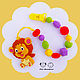 Teethers girl silicone teething toy, Teethers and rattles, Sochi,  Фото №1