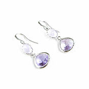 Украшения handmade. Livemaster - original item Lilac earrings 