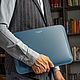 Чехол для MacBook Air 15 голубой. Чехол. TONY LEO. Интернет-магазин Ярмарка Мастеров.  Фото №2