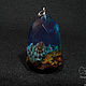 'The bottom of the sea' pendant from jewelry resin. Pendants. Treas. Online shopping on My Livemaster.  Фото №2