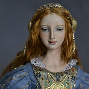 Куклы и игрушки handmade. Livemaster - original item Fornarina Renaissance articulated doll.. Handmade.