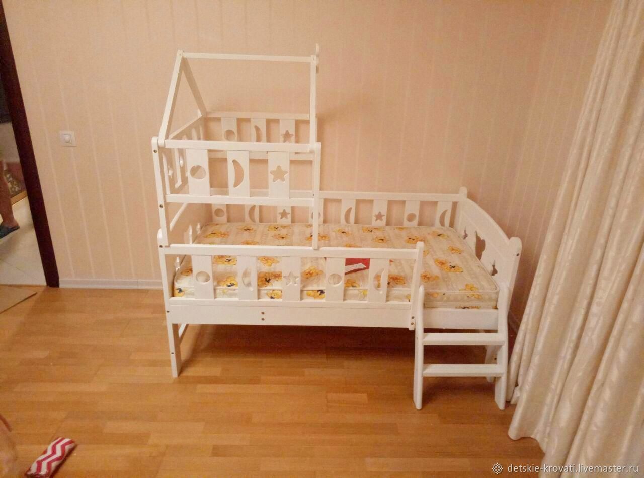 Кровать детская буратино с ящиками
