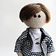 Doll boy 30 cm in costume, textile doll. Dolls. mariedolls (mariedolls). My Livemaster. Фото №6