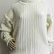 Sweater chunky knit Gemchugina. Sweaters. SweaterOK. Online shopping on My Livemaster.  Фото №2
