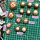 Винтаж: Накладки на пуговицы/ covers buttons. Пуговицы винтажные. Svetlana Valent. Ярмарка Мастеров.  Фото №10
