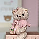 Котенок тедди Бусинка. Тедди Зверята. MyTeddyStore. Ярмарка Мастеров.  Фото №5