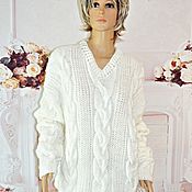 Одежда handmade. Livemaster - original item Hand-knitted jumper,size ,56-60.. Handmade.