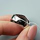Silver ring with black onyx 16 mm. Rings. yakitoriya. My Livemaster. Фото №4