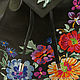Backpack 'Embroidery Bouquet'. Backpacks. Pelle Volare. My Livemaster. Фото №6