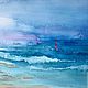 Картина море «La mar» / акварель море. Картины. dreaming8reality Ковалёва Екатерина. Ярмарка Мастеров.  Фото №4