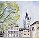 Order  ' The beautiful city of Annecy' watercolor paintings. flamemilady. Livemaster. . Pictures Фото №3
