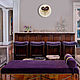 Designer wall clock Purple heart in Art Deco style. Watch. Wall Art & Clock HappinessArtDecoR. My Livemaster. Фото №6