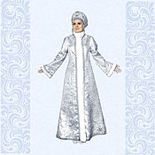 Одежда ручной работы. Ярмарка Мастеров - ручная работа Costume of Snow Maiden, of the Snow queen, Winter Costume. Handmade.