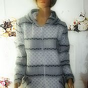 Одежда handmade. Livemaster - original item Knitted jacket,size ,52-56.. Handmade.