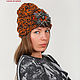 Vacanze Romanе 854. Шапки. deRvoed Tanya. Ярмарка Мастеров.  Фото №4