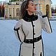 Velour coat, author's coat, fur coat, Coats, Moscow,  Фото №1