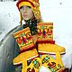 National valenki, yellow boots, Chuvash embroidery. Felt boots. валенки Vladimirova Oksana. My Livemaster. Фото №6